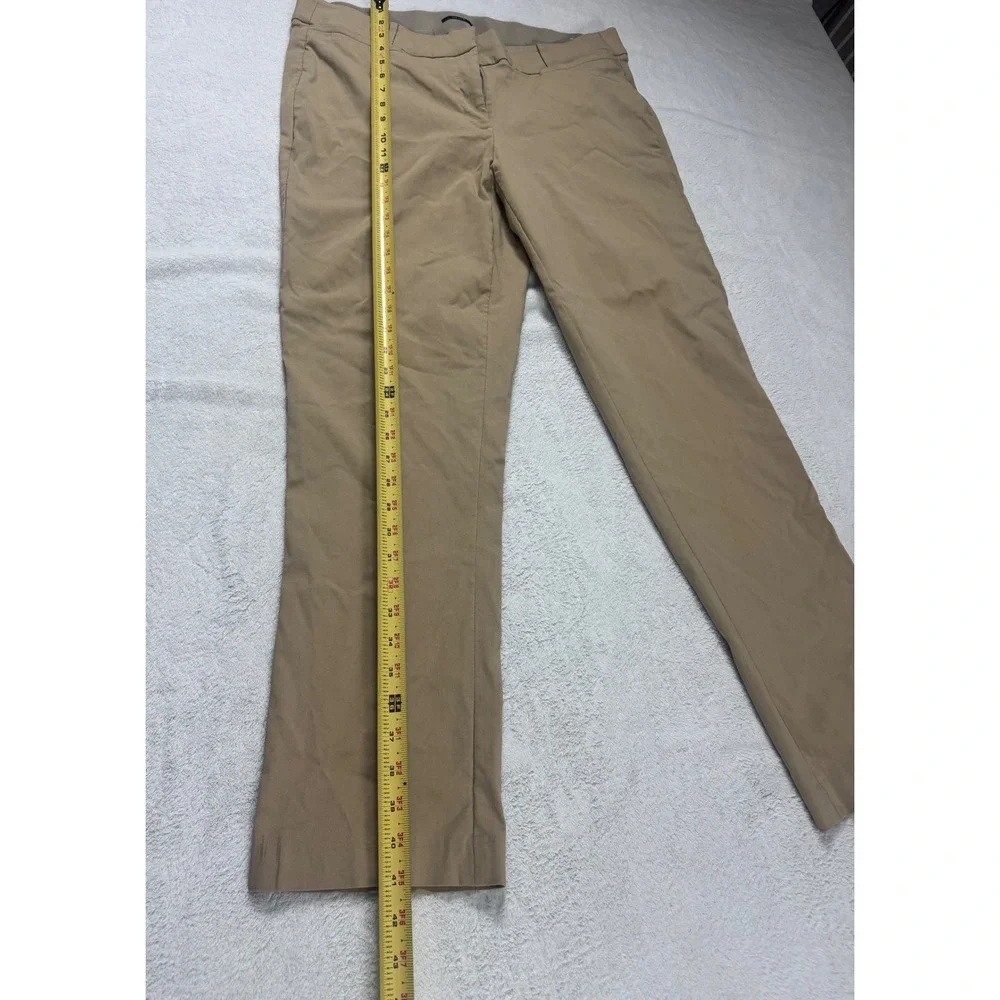 Lane Bryant The Allie Tan Khaki Straight Leg Dress Pants Womens 18R Stretch
